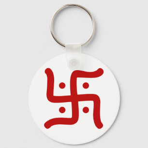 indisk traditionell hinduisk hakkorssymbolreligion nyckelring