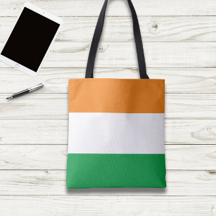Indisk tricolor-Flagga Tygkasse