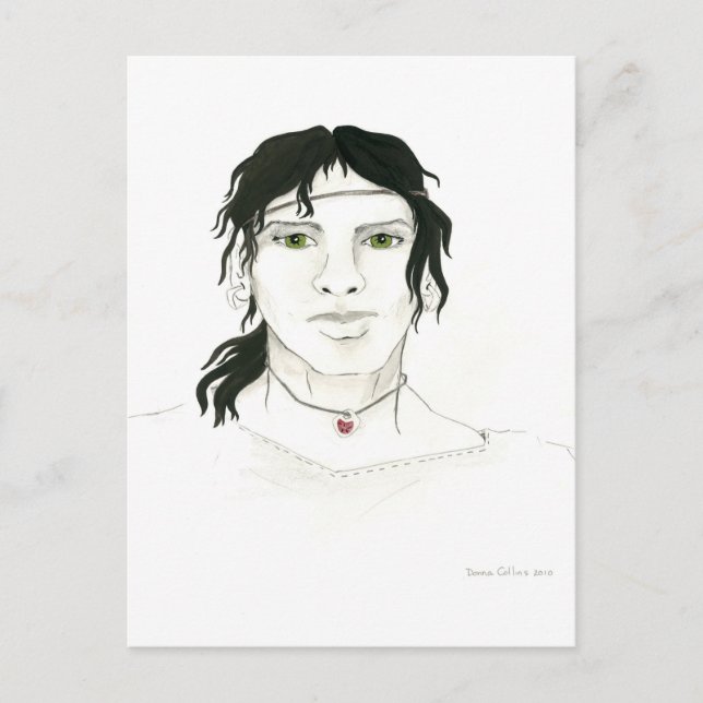 Indisk vykort (Framsida)