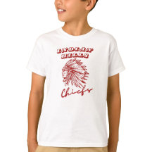 Indiska Backe Chiefs Boys White School Pride Tee