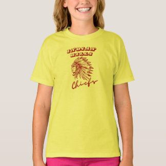 Indiska Backe Chiefs Girls Gult School Pride Tee