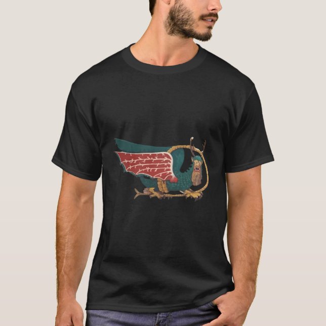 Indiska Bird Piasa Dragon Lewis Clark Expedition T Shirt (Framsida)