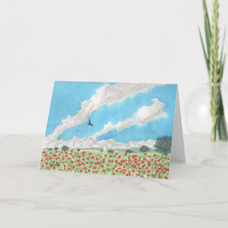 Indiska blanketter tack kort