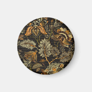 Indiska blommigten paisley, sömlös etnisk mönster. magnet
