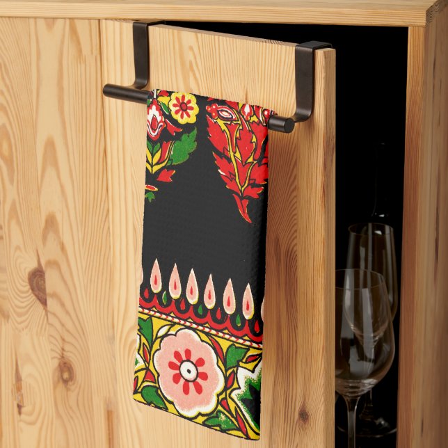 Indiska bomullsfabrikat kökshandduk (Thirds Fold)