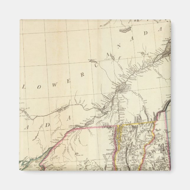 Indiska bosättningar i Nordamerika 5 Magnet (Framsidan)