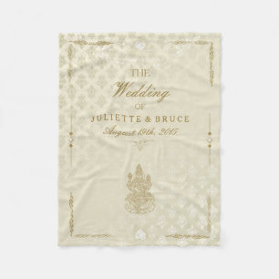 Indiska Bröllop III - Fleece Blanket