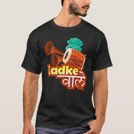 Indiska Bröllop Tshirt för Grooms sida T Shirt