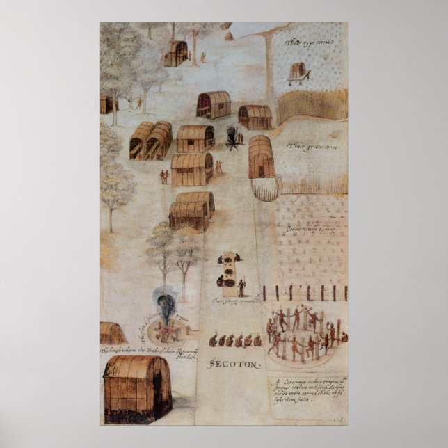 Indiska byn i Seoton Poster (Framsidan)