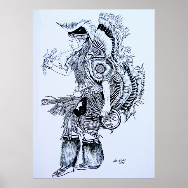 Indiska Chants Magic Dance Poster (Framsidan)