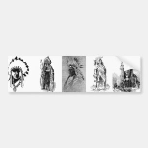 Indiska chefer Bumper Sticker Bildekal