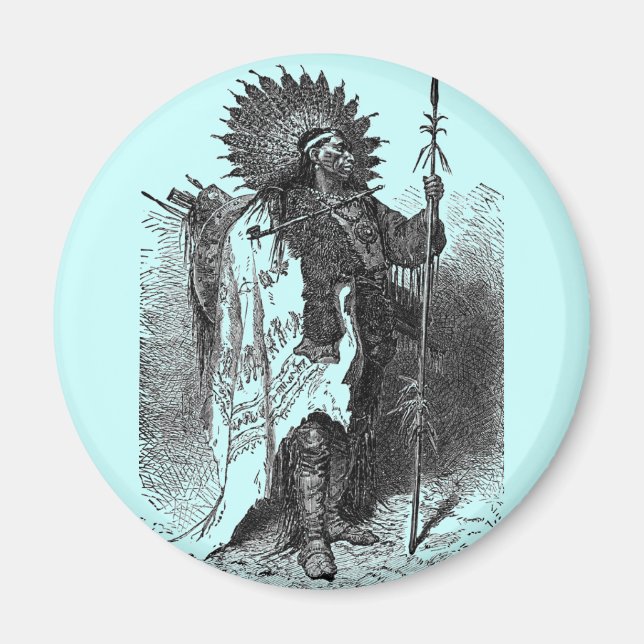 Indiska chefsmagnet magnet (Framsidan)