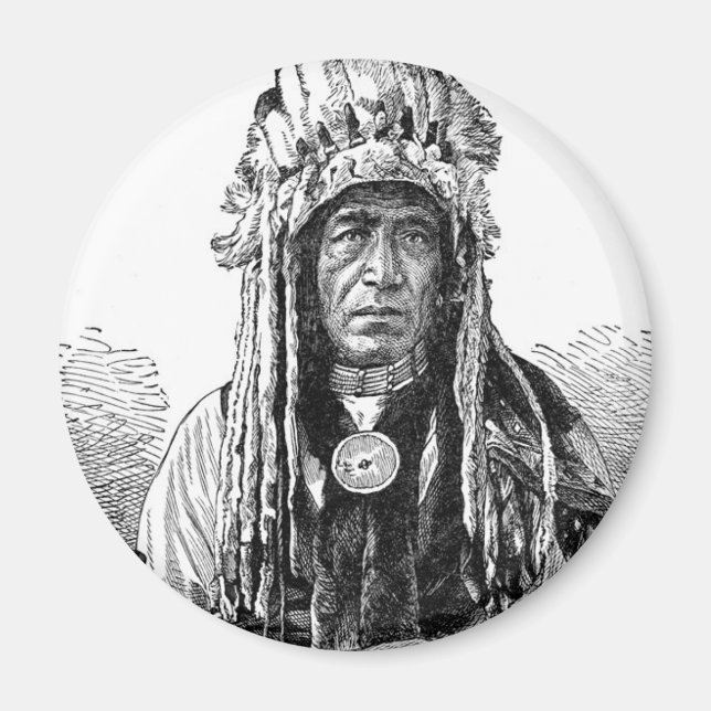 Indiska chefsmagnet magnet (Framsidan)