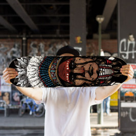Indiska Chief Skateboard | Skateboard Deck, stamsk