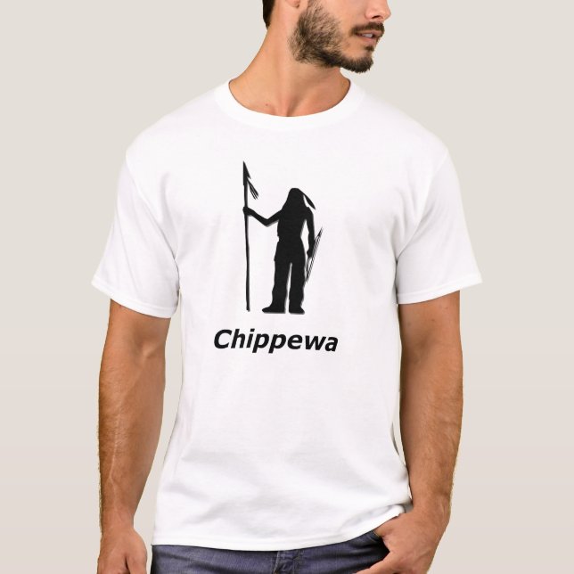 Indiska Chippewa Tee Shirt (Framsida)