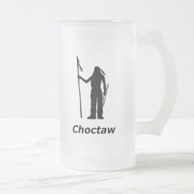 Indiska Choctaw Frostat Ölglas (Höger)