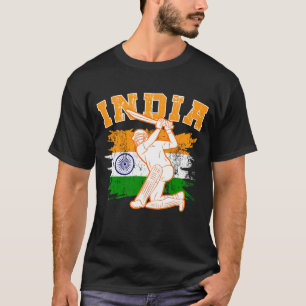 Indiska Cricket Player T Shirt