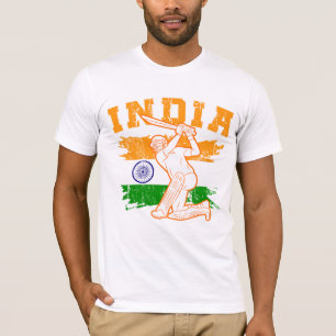Indiska Cricket Player T Shirt