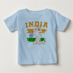 Indiska Cricket Player T Shirt