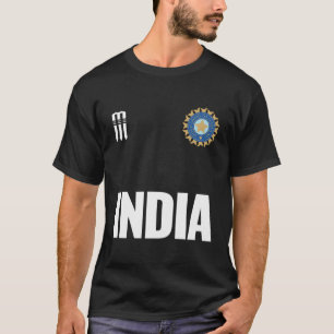 indiska Cricket Supporters T T Shirt Jersey India