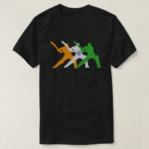 Indiska Cricket-supportrar Jersey India Cricket Fl T Shirt