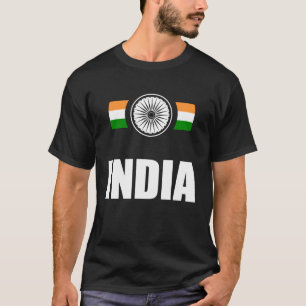 Indiska Cricket-supportrar Jersey India Cricket Fl T Shirt