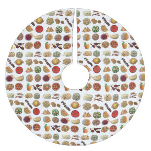 Indiska Cuisineet Food of India Restaurant Dods Julgransmatta Borstad Polyester