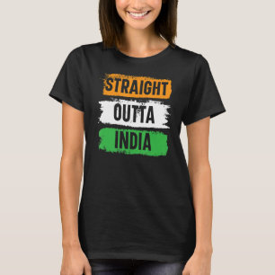 Indiska dagen för raka republiken Indien Lycklig 1 T Shirt
