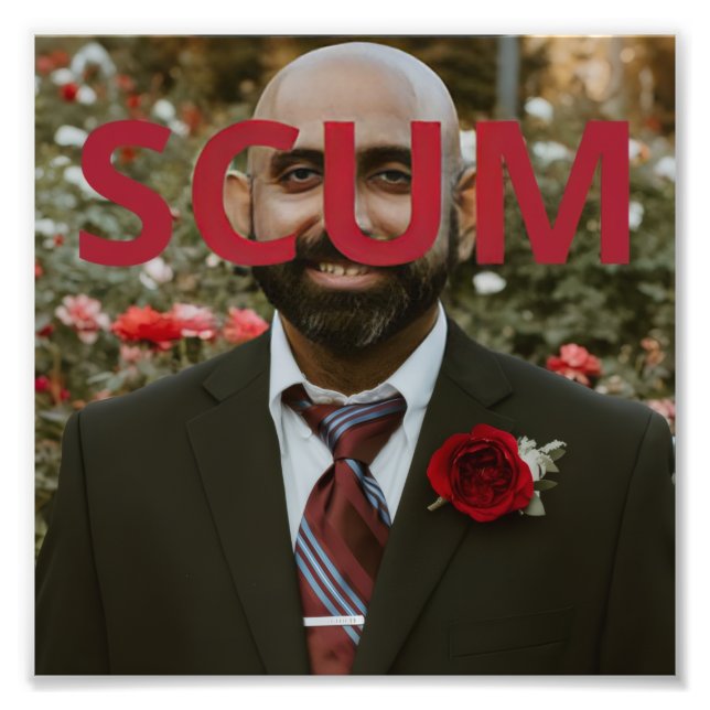 Indiska disksäcksfoto - utvidgning fototryck (Framsidan)