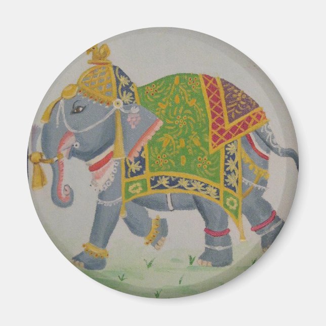 Indiska Elephant Magnet (Framsidan)