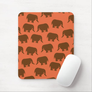 Indiska Elephant Mönster Musmatta