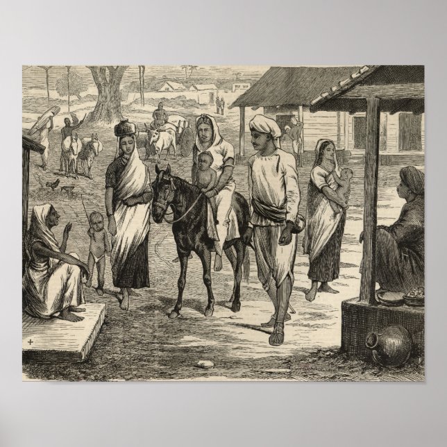 Indiska famnen poster (Framsidan)