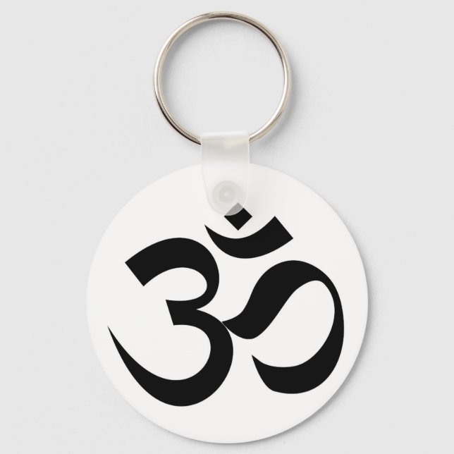 Indiska farmreligionen helig symbol mantra Hindu Nyckelring (Framsida)