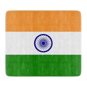 Indiska Flagga (Indien) (Sydasiatiska Land) (Bhara