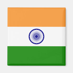Indiska Flagga (Indien) (Sydasiatiska Land) (Bhara Magnet