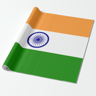 Indiska Flagga (Indien) (Sydasiatiska Land) (Bhara Presentpapper