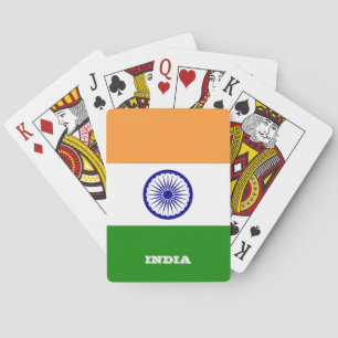 Indiska Flagga, indiska spelkort