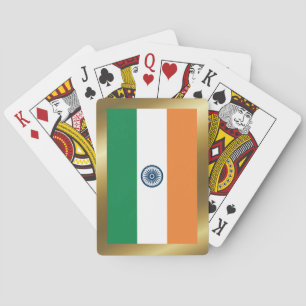 Indiska Flagga Spel Kort
