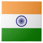 Indiska Flagga Tile Kakelplatta<br><div class="desc">Öka ditt utrymme med vår fantastiska bricka som visar Indiens flagga! Den här vackert designade plattan är perfekt för att lägga till ett handtag av indiskt pride till ditt hem, ditt kontor eller något kreativ-projekt. Den indiska flagga pulserande färg visas tydligt, och skapar det som ett unikt och meningsfullt tillägg...</div>