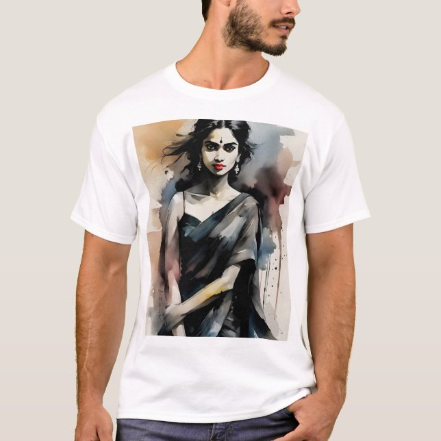 Indiska flickor t shirt (Framsida)