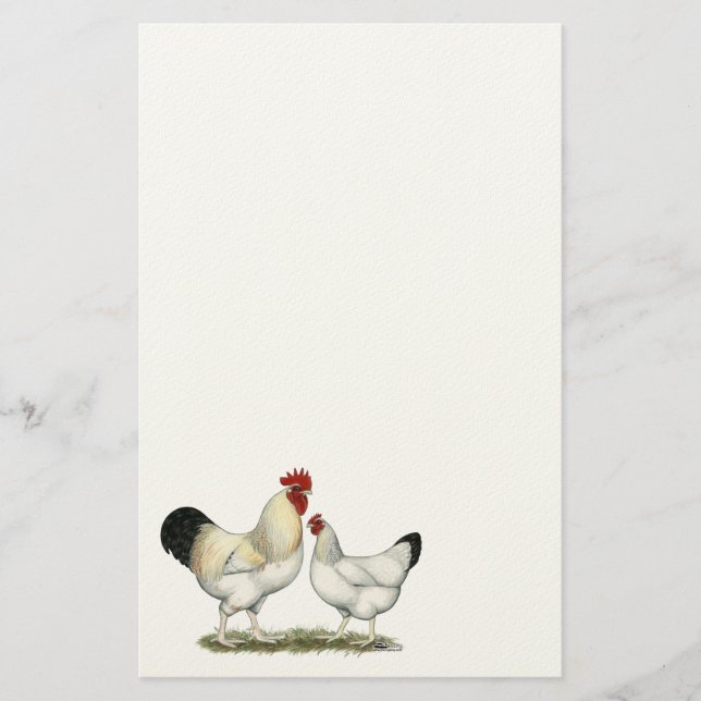 Indiska floden Chickens Brevpapper (Framsida)