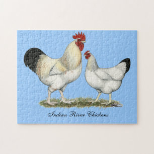 Indiska floden Chickens Pussel