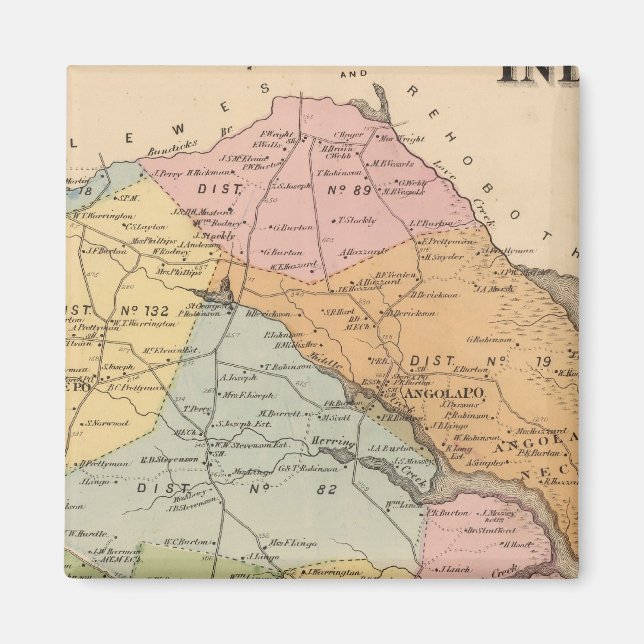 Indiska floden magnet (Framsidan)