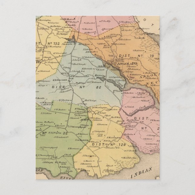 Indiska floden vykort (Framsida)