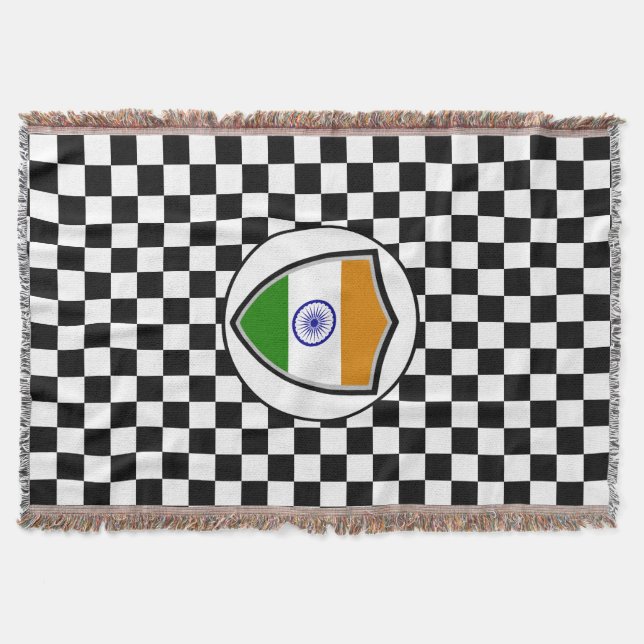 Indiska gastfiltar filt (Framsidan)