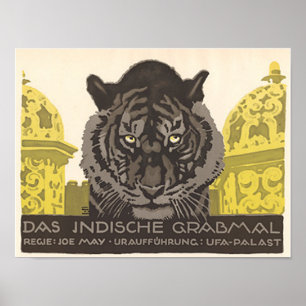 Indiska Grav Poster