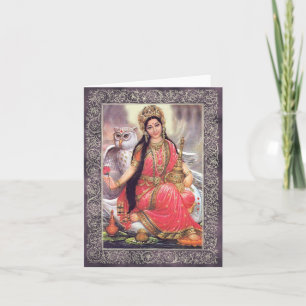 Indiska gudar/gudinna - Notecard Kort
