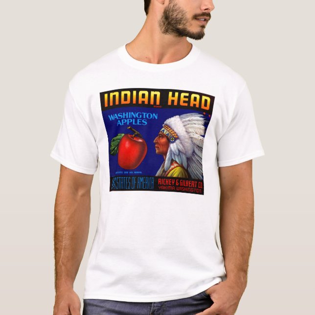 Indiska Head Washington äpplen Tröja (Framsida)