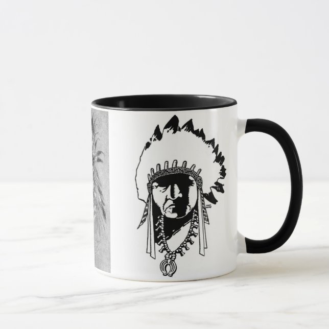 Indiska hövdingar Mugg (Höger)