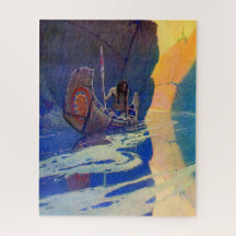 Indiska i sin ensamhet NC Wyeth 1907